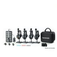 Saramonic WiTalk9-WT4S 4 Kişilik Çift Yönlü Kablosuz İnterkom Sistemi