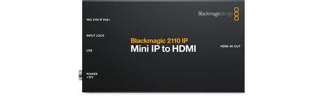 Blackmagic 2110 IP Mini IP to HDMI
