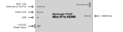Blackmagic 2110 IP Mini IP to HDMI