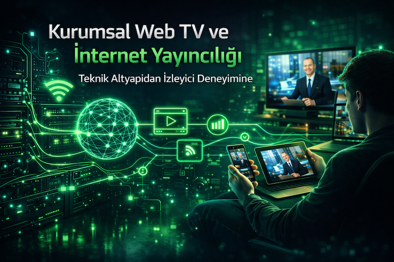Kurumsal Web TV ve İnternet Yayıncılığı: Teknik Altyapıdan İzleyici Deneyimine