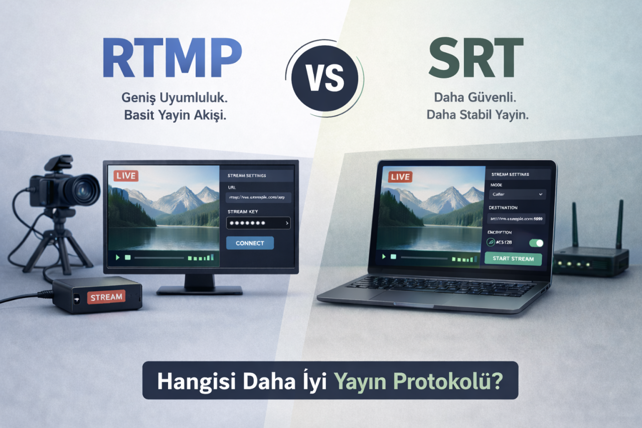 RTMP vs SRT: Hangisi Daha İyi Yayın Protokolü?