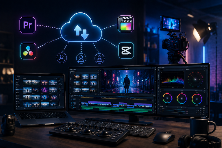 Video Editing Yazılımlarında En Yeni Özellikler ve Kurumsal Prodüksiyon İş Akışları (2025)