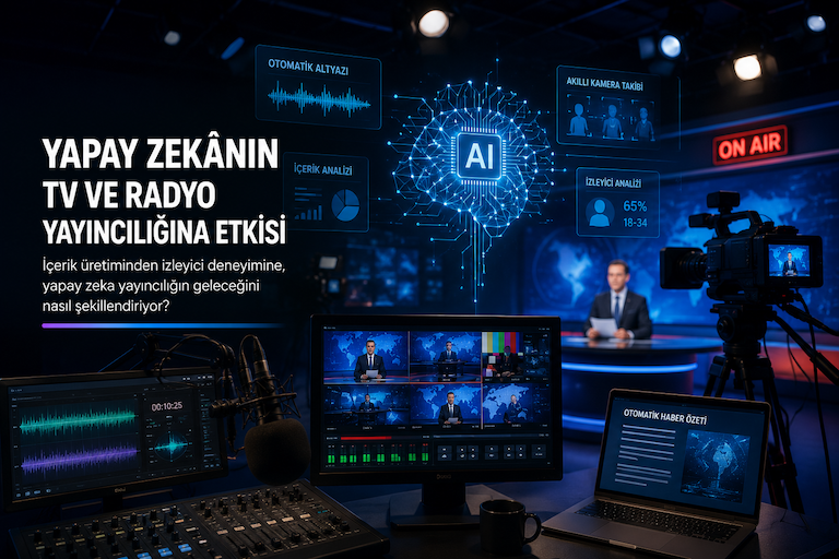 Yapay Zekânın TV ve Radyo Yayıncılığına Etkisi