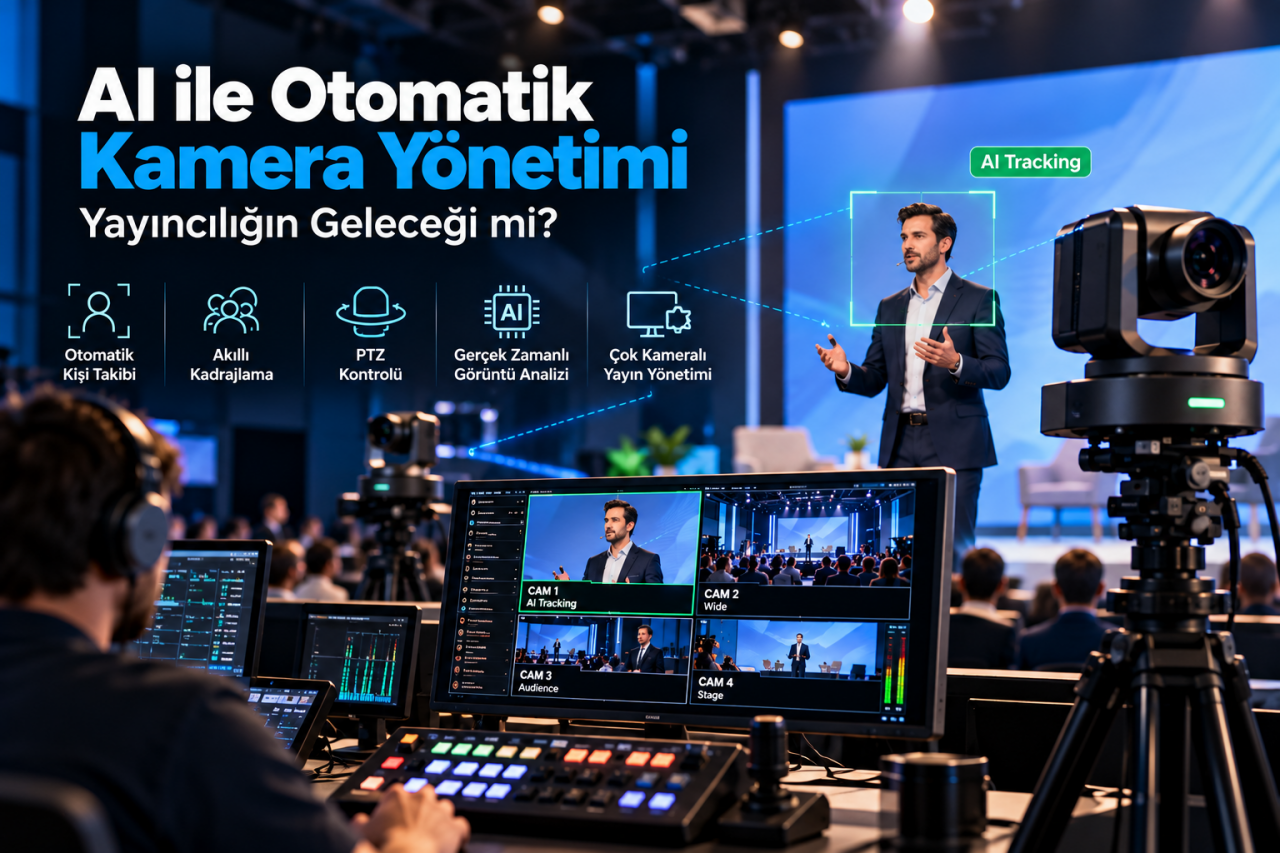 AI ile Otomatik Kamera Yönetimi: Yayıncılığın Geleceği mi?