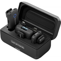 ميكروفون لاسلكي صغير الحجم من نوع Saramonic Blink 500 B2+ لشخصين