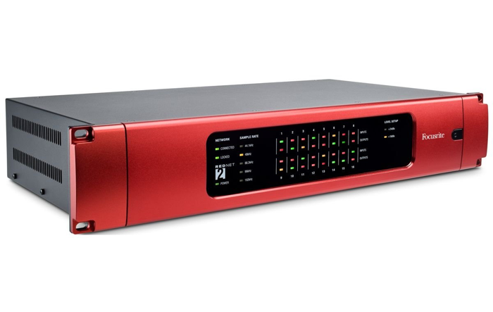 Rednet 2 Rear Focusrite Pro RedNet 2 - 16x16 Analog I/O Dante Arabirimi
