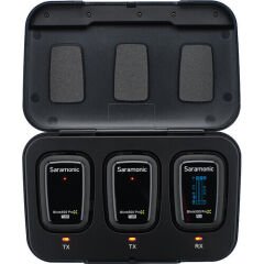 Saramonic Blink500 ProX B2R 2 Kişilik Kablosuz Yaka Mikrofonu