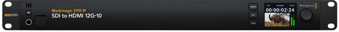 Blackmagic 2110 IP SDI to HDMI 12G-10