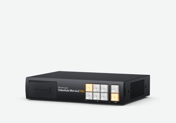 Blackmagic Videohub Mini 6x2 12G