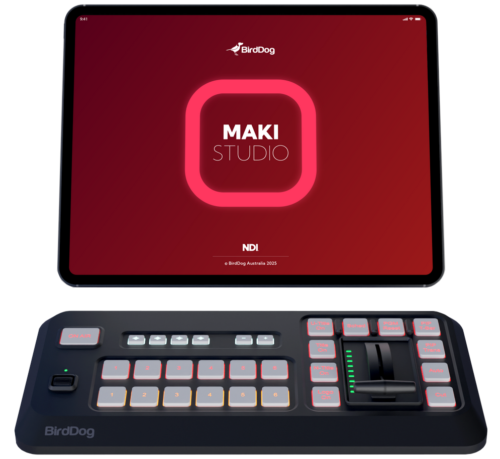 BirdDog MAKI STUDİO Kontrol Paneli