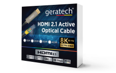 (70MT) Geratech HDMI  2.1 Active Optical Kablo 8K@60Hz, 48Gbps