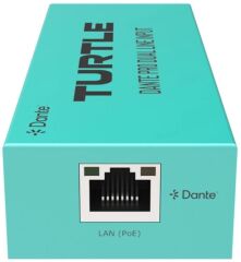 Turtle AV TAV-D2LEN-PRO(Çift Kanallı Analog Euroblock Giriş - Dante Çıkış Adaptörü)