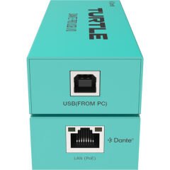 Turtle TAV-D2USB-PRO(Dante Pro Çift Kanallı USB-C Giriş Adaptörü)