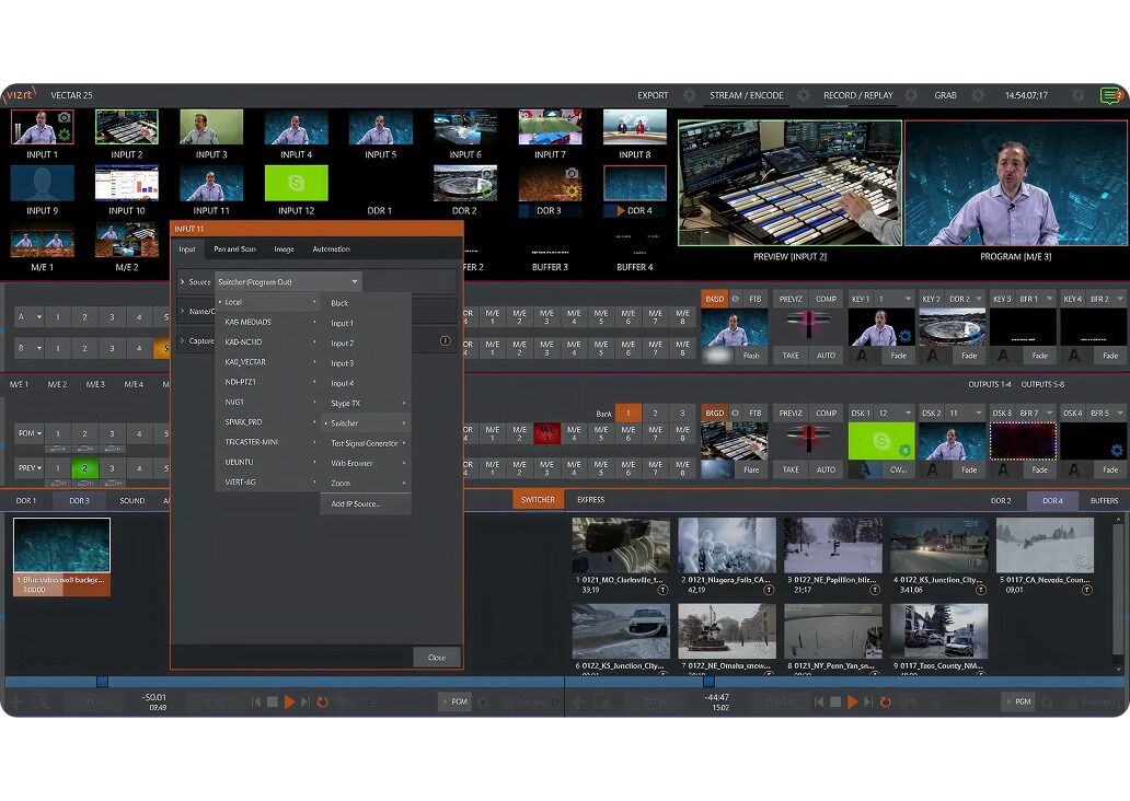 Vizrt TriCaster Vectar