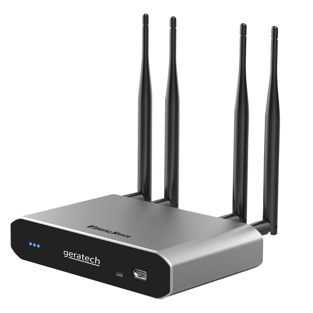 GERATECH WUHD-MR500 4K Ultra HD Kablosuz Aktarım Cihazı