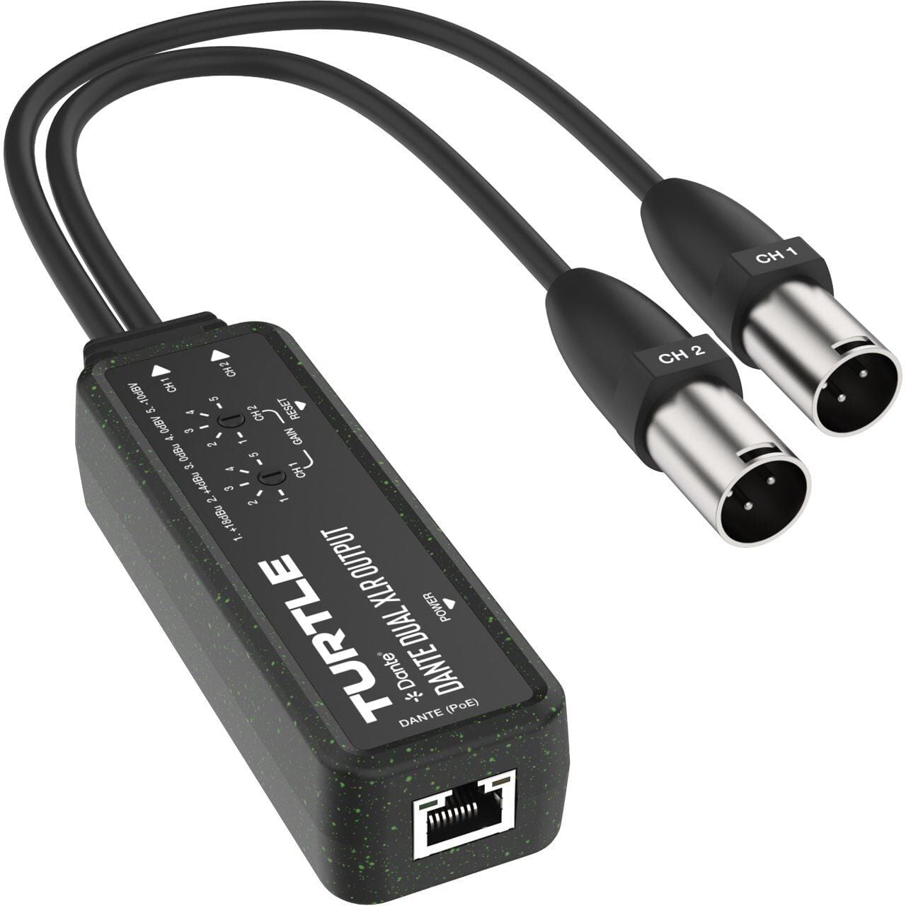 Turtle Dante 2CH Analog XLR Input Adapter
