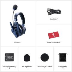 SYNCO Xtalk Master XM1- Kablosuz İnterkom Kulaklık Sistemi (1 Kullanıcı)
