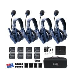 SYNCO Xtalk Master XM4-Kablosuz İnterkom Kulaklık Sistemi (4 Kullanıcı)