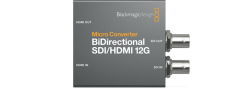 Micro Converter BiDirectional SDI HDMI 12G wPSU