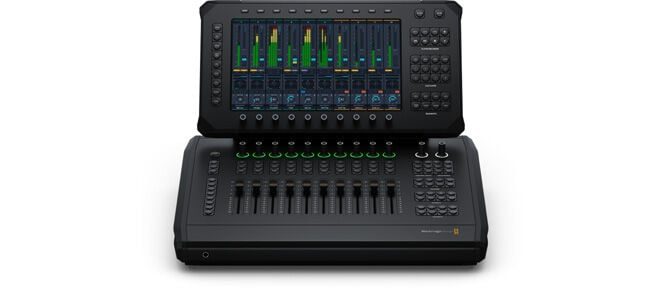 Blackmagic Fairlight Live Audio Panel 10