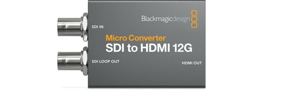 Blackmagic Micro Converter SDI to HDMI 12G