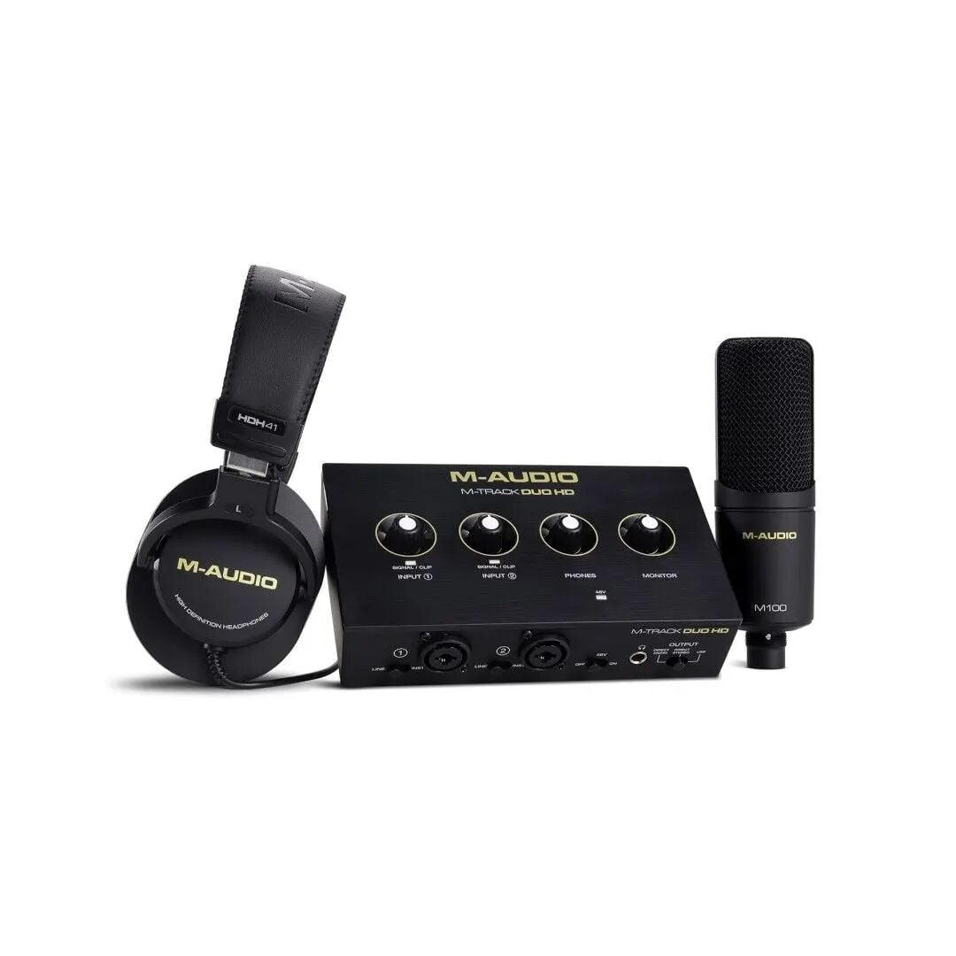 M-Audio M-Track Duo HD Producer Paketİ