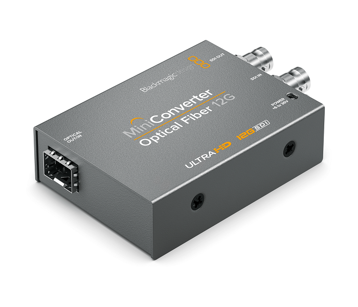 Blackmagic Mini Converter - Optical Fiber 12G