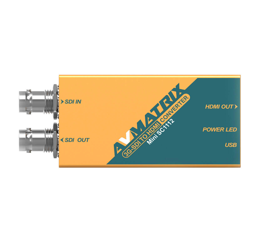 AVMATRIX SC1112 3G-SDI to HDMI  Mini Converter