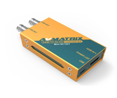 AVMATRIX Mini SC1221 HDMI to Dual 3G-SDI Pocket Size Broadcast Converter