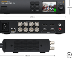 Teranex Mini SDI в HDMI 8K HDR