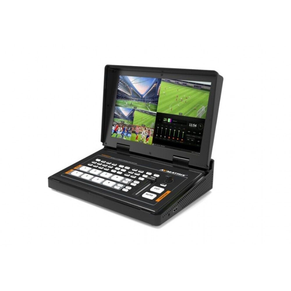 AVMATRIX PVS0403U Portable 10.1 Inch 4-CH SDI&HDMI Video Switcher