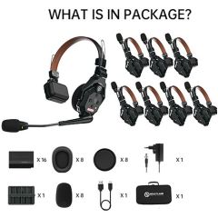 HOLLYLAND Solidcom C1-8S Kablosuz Intercom Sistemi ( 8 Kullanıcı )