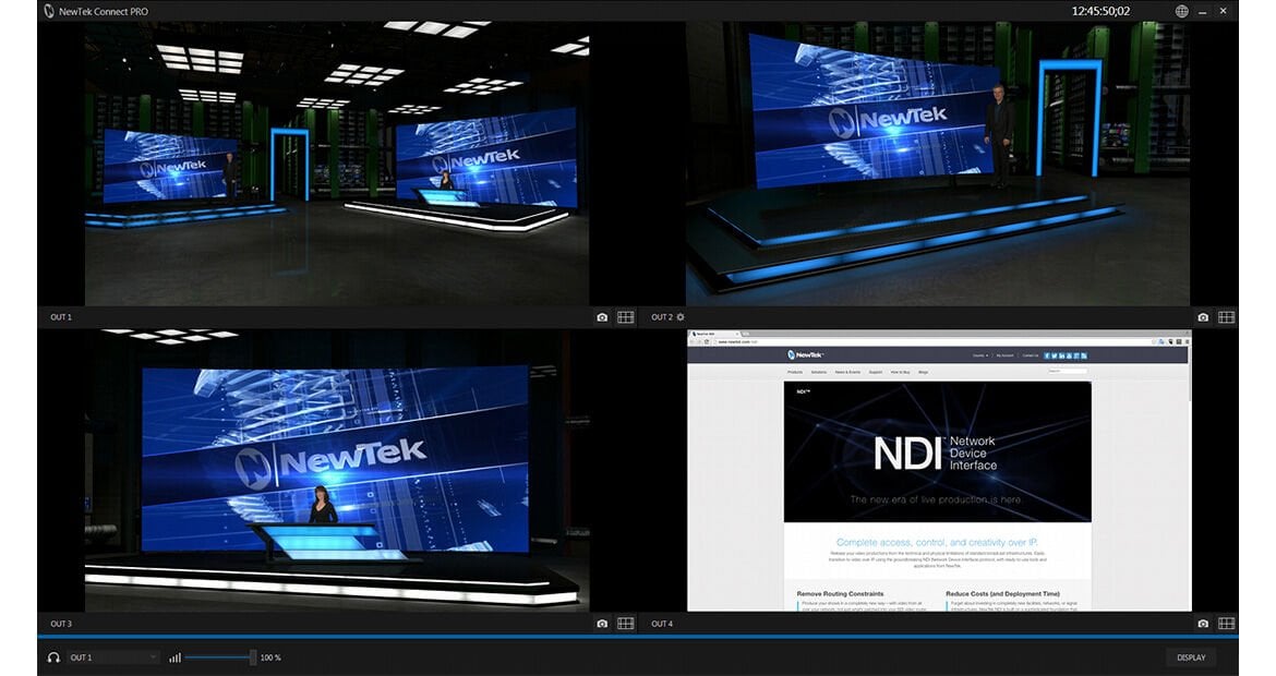 NewTek- VIZRT Connect Pro Software