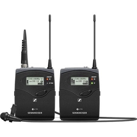Sennheiser  EW112P G4 (Kablosuz Taşınabilir Kamera Üstü Yaka Mikrofonu)