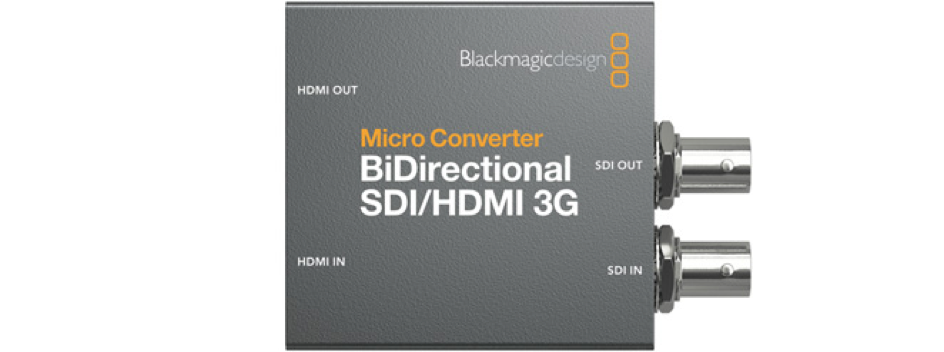 Микропреобразователь двунаправленный SDI/HDMI 3G wPSU