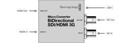 Blackmagic Micro Converter BiDirectional SDI/HDMI 3G wPSU